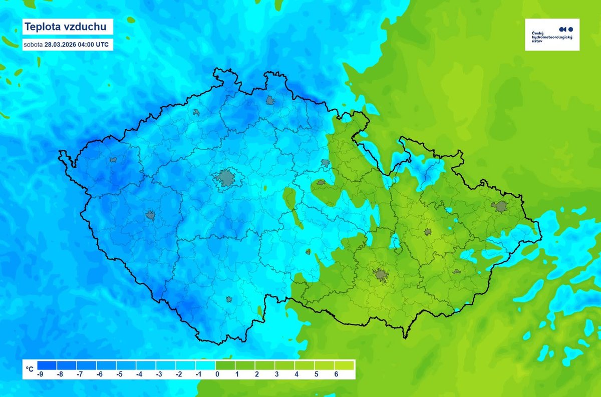 Český hydrometeorologický ústav (ČHMÚ) tweet media
