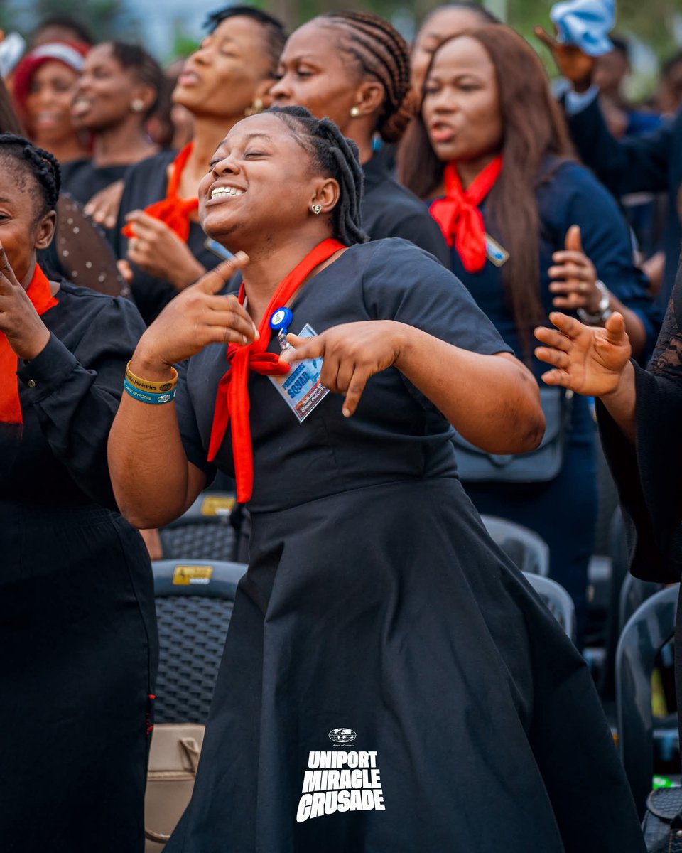 smhosglobal's tweet image. These heavenly voices stirred the atmosphere  during the Uniport Miracle Crusade, causing heaven's citizens to rejoice.
#SMHOS #UniportMiracleCrusade #UMC