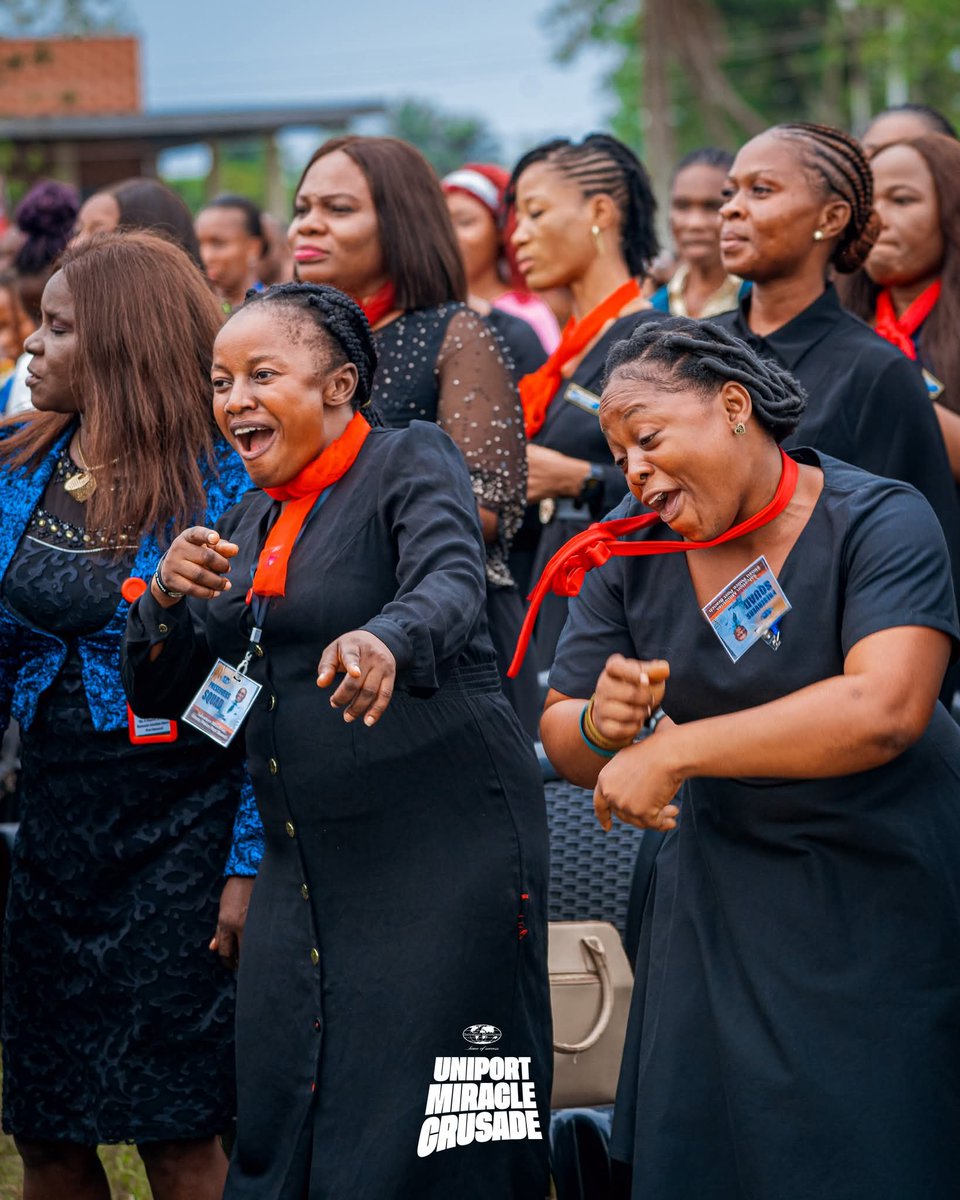 smhosglobal's tweet image. These heavenly voices stirred the atmosphere  during the Uniport Miracle Crusade, causing heaven's citizens to rejoice.
#SMHOS #UniportMiracleCrusade #UMC
