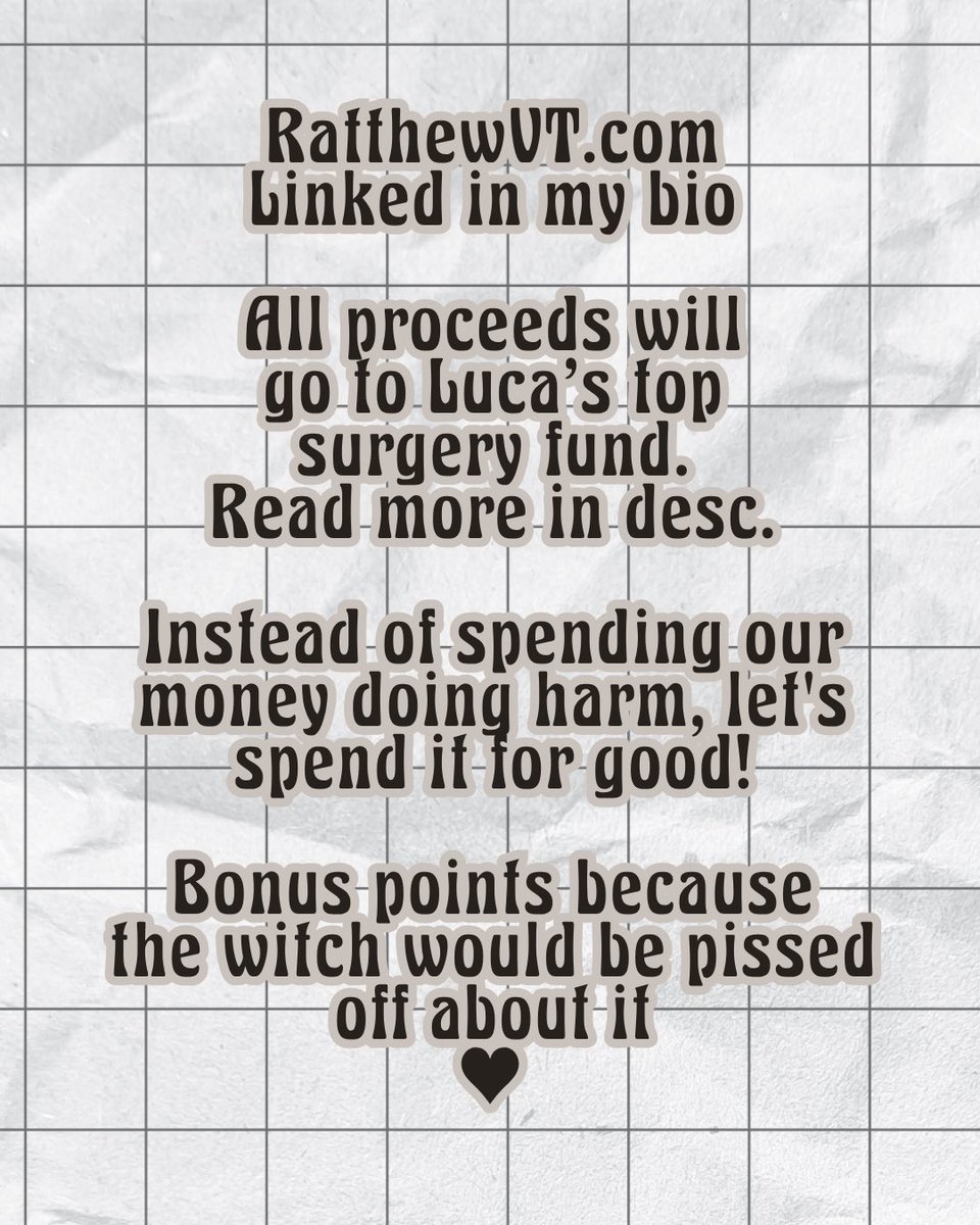 RatthewVT 🏳️‍⚧️🍄 tweet media