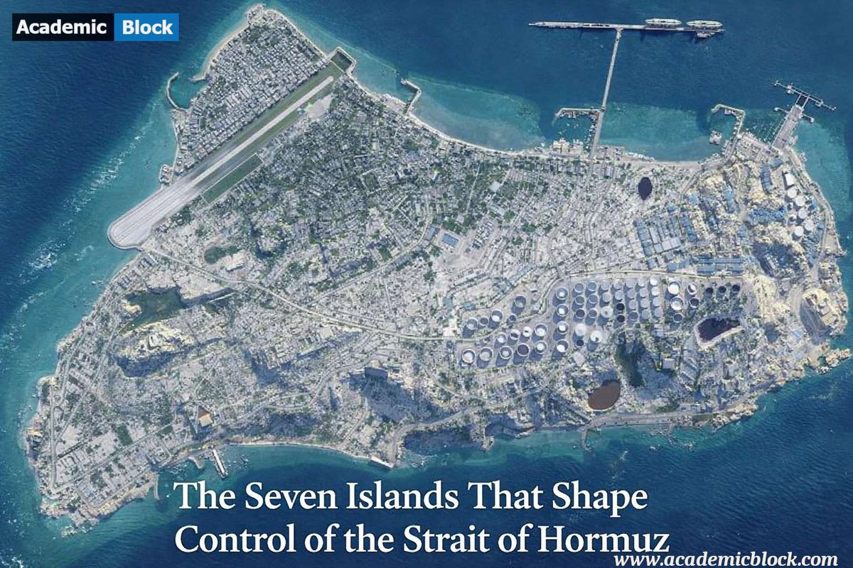 AcademicBlock_'s tweet image. 🌍What if I told you seven tiny islands control one of the world’s most powerful waterways?

The Strait of Hormuz isn’t just a stretch of water; it’s a global lifeline. And these seven islands quietly hold the keys to it all. 

#StraitOfHormuz #WorldMap #OilRoutes  #academicblock