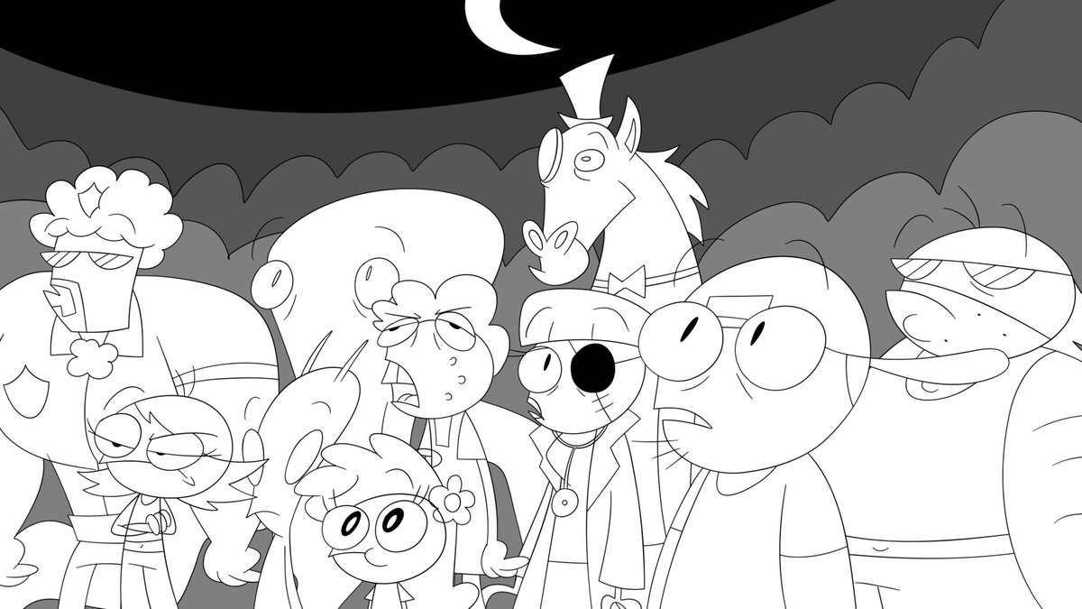 FegamDrawings's tweet image. A short crowd shot... Soon soon 🤫

#WIP #2d #2danimation #Storyboard #cartoon