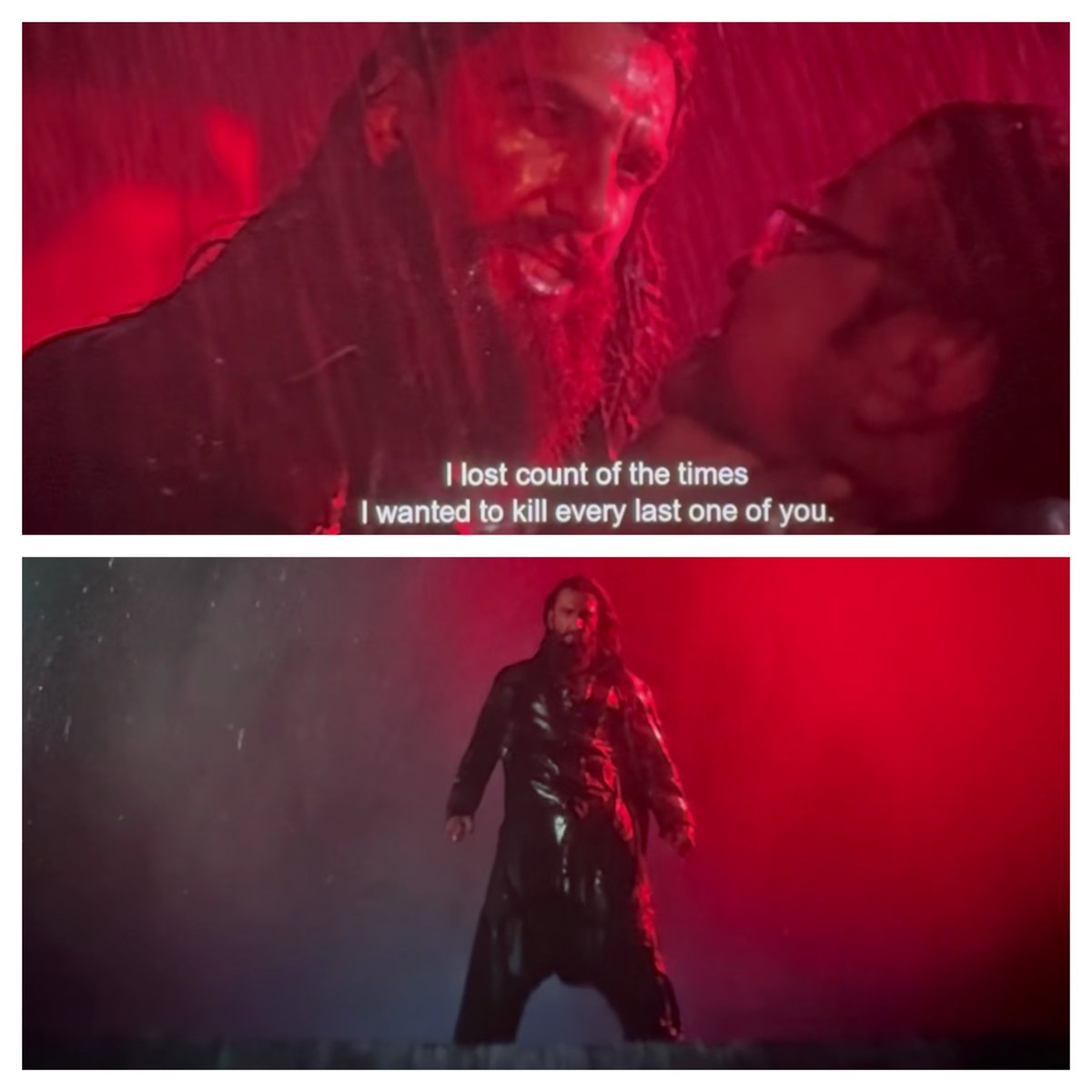Cinematography peaked in this scene of Dhurandhar 

As soon as Ajay Sanyal gave him the license to kill as in the free hand  mirroring the free hand that Modiji has given to army and other operatives , bro went straight to the person in his kill list he mentioned to Alam after