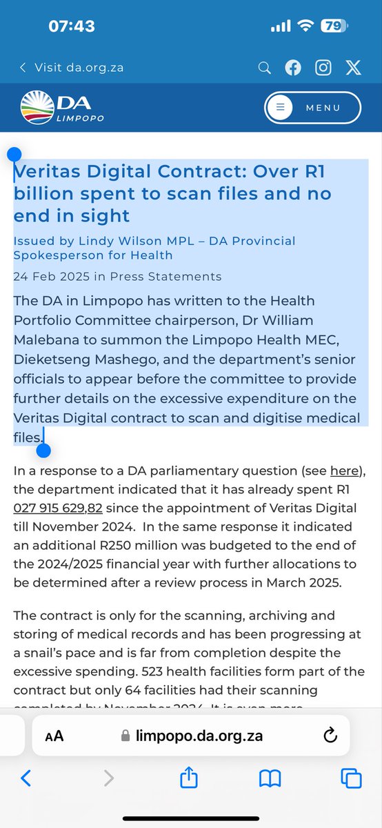 WagerOfJoy's tweet image. #sharingiscaring
In SA there is alot of Cold Cases 🙌🏾 Political Parties - this is a copy and paste . I just want to know if this has been resolved and where can I find the feedback relating to this claim. @helenzille @Julius_S_Malema  please advise us .