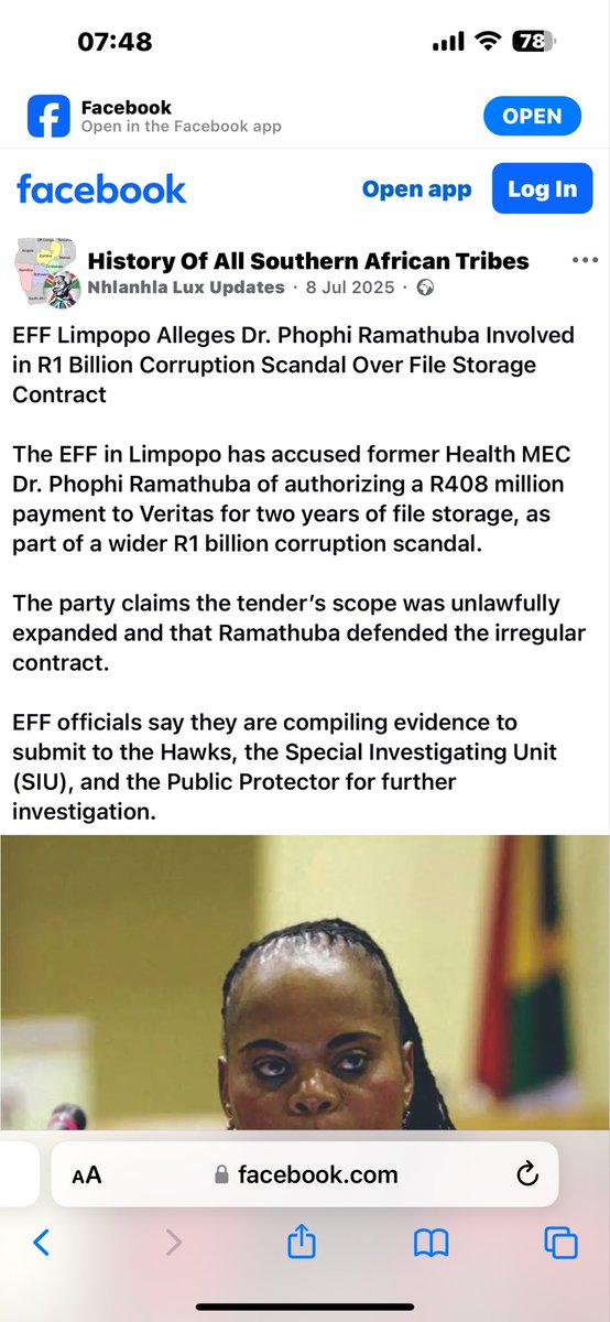WagerOfJoy's tweet image. #sharingiscaring
In SA there is alot of Cold Cases 🙌🏾 Political Parties - this is a copy and paste . I just want to know if this has been resolved and where can I find the feedback relating to this claim. @helenzille @Julius_S_Malema  please advise us .
