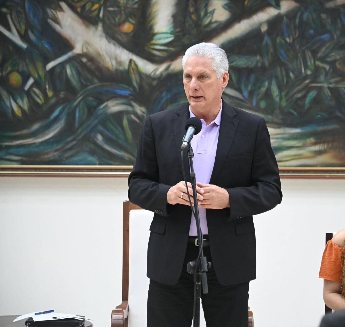 "Y, si Fidel y su generación no dejaron morir al Apóstol en el año de su centenario, nosotros no vamos a dejar morir las ideas de nuestro Comandante en Jefe en su centenario". 
<a href="/DiazCanelB/">Miguel Díaz-Canel Bermúdez</a>, encuentro con jóvenes. 
#CubaVencerá #100AñosConFidel