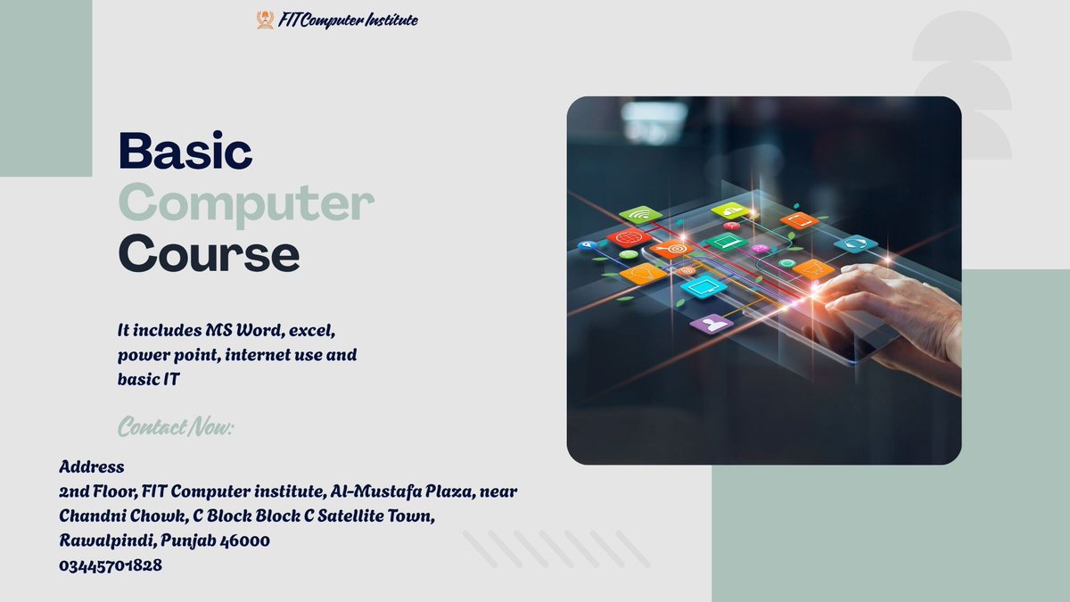 FIT Computer institute tweet media