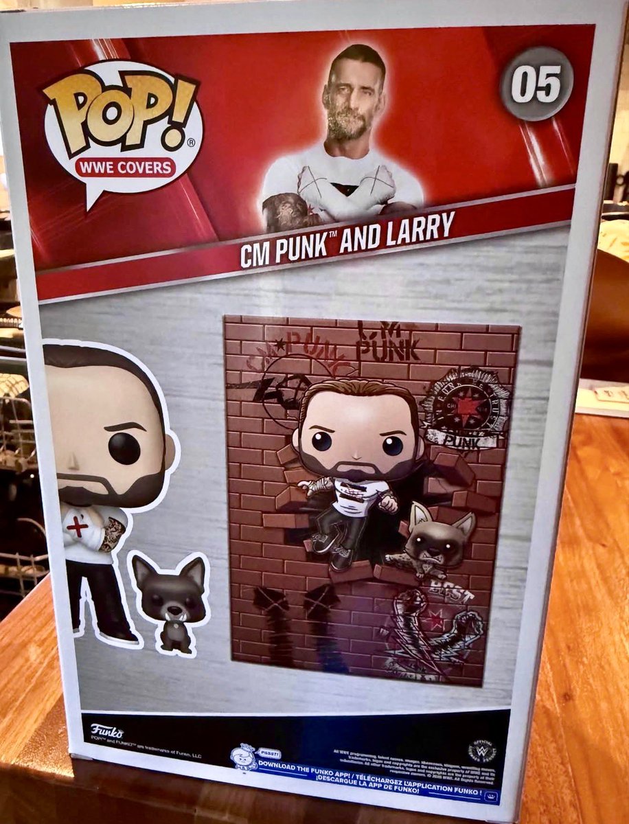 FunkoPOPsNews's tweet image. WWE fans, this sweet CM Punk w/ Larry Funko POP! Cover! Will be LE 750 and drop for April! Thanks @TheAJMendez ~

#WWE #CMPunk #FunkoPOPNews #Funko #FunkoPOP