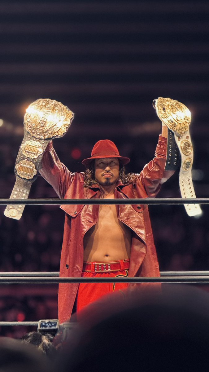 IceBankWalletEl's tweet photo. 3.6 旗揚げ記念日
IWGP Wチャンピオン　ヨータ様 https://t.co/pcclFuZzUb