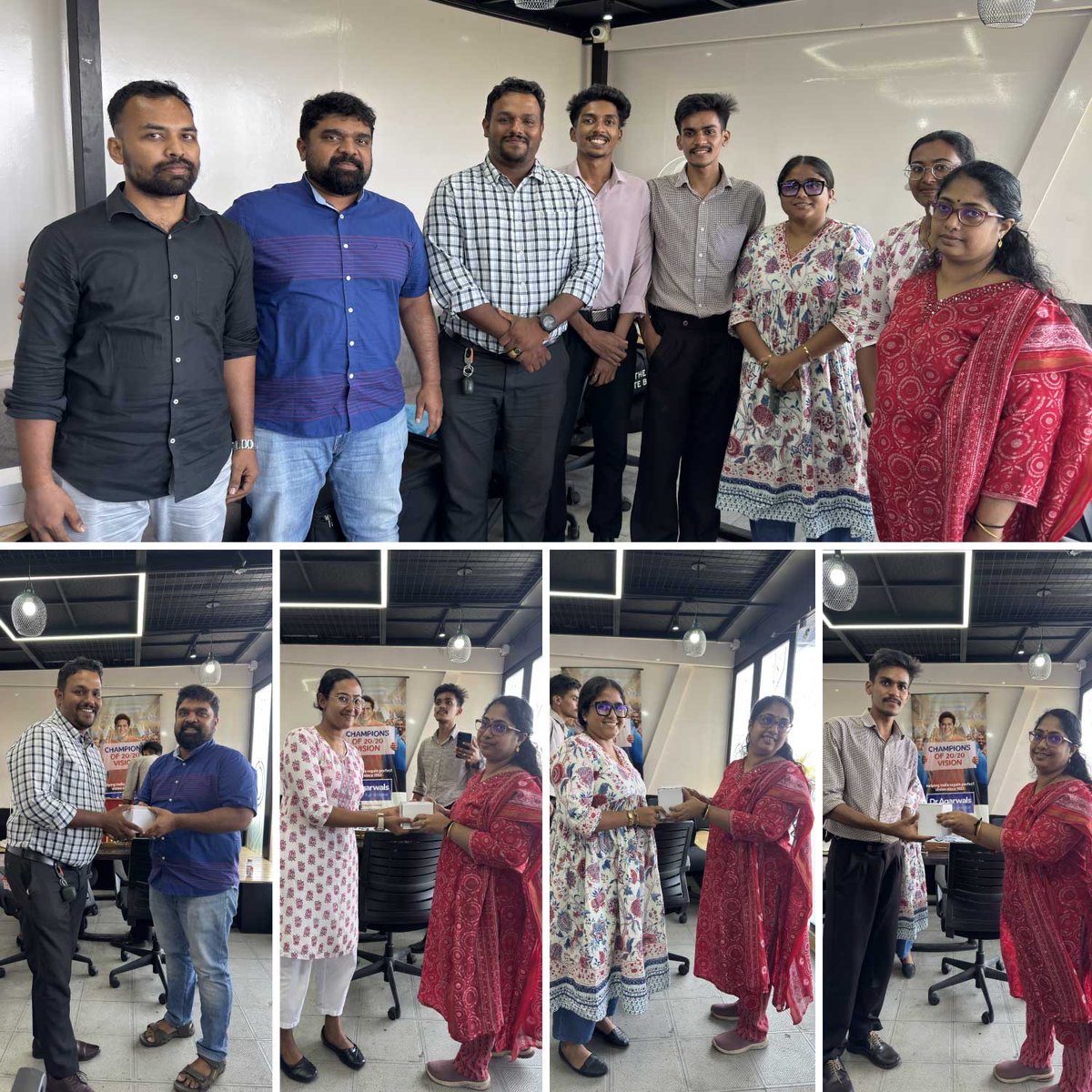 CloudQOfficial's tweet image. Putting employee well-being first.

On March 25, 2026, CloudQ, in collaboration with Dr Agarwal’s Eye Hospital, organized a free eye check-up camp, ensuring better vision and healthier teams.

#EmployeeWellbeing
#HealthAtWork
#EyeCareMatters
#CloudQ
#DrAgarwalsEyeHospital