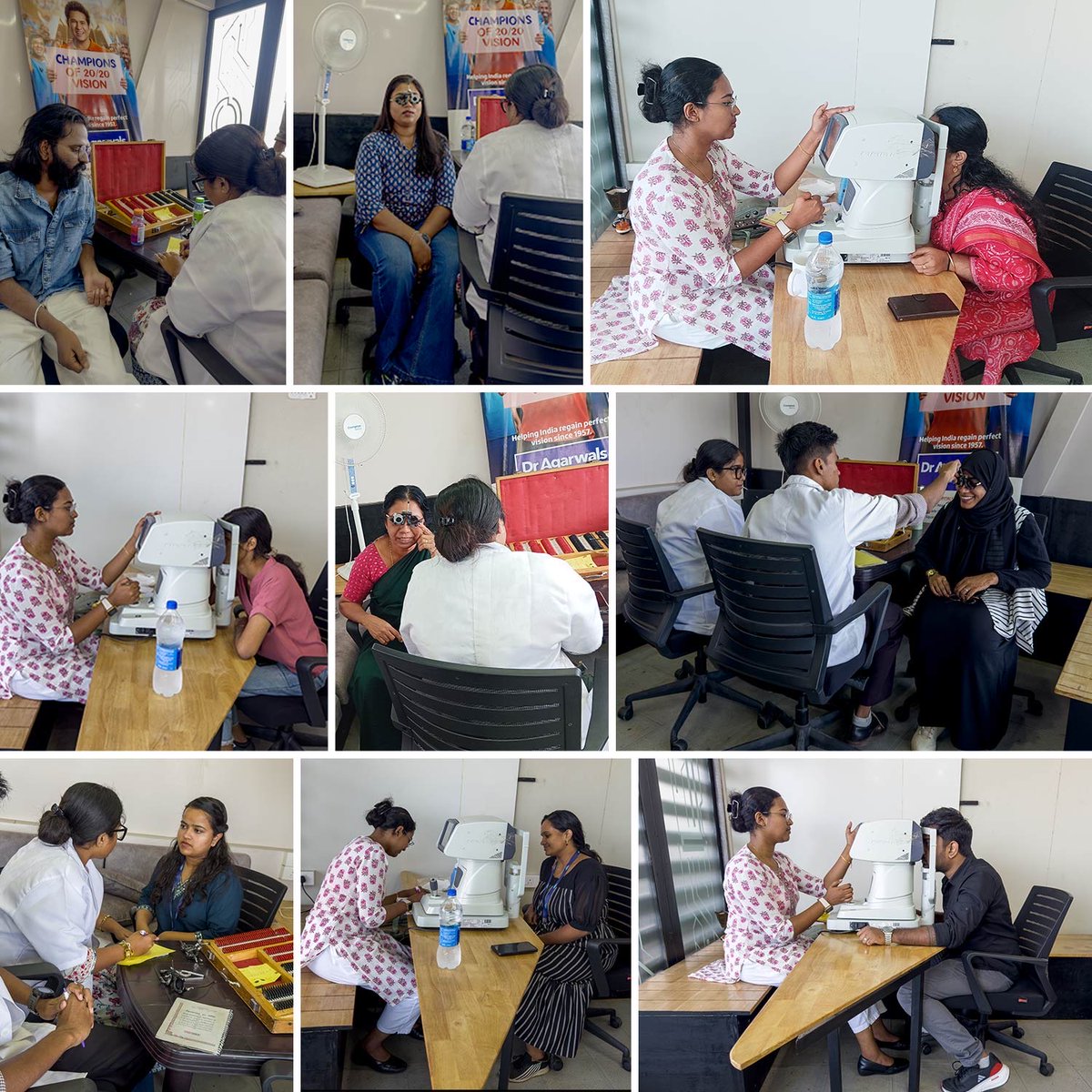 CloudQOfficial's tweet image. Putting employee well-being first.

On March 25, 2026, CloudQ, in collaboration with Dr Agarwal’s Eye Hospital, organized a free eye check-up camp, ensuring better vision and healthier teams.

#EmployeeWellbeing
#HealthAtWork
#EyeCareMatters
#CloudQ
#DrAgarwalsEyeHospital