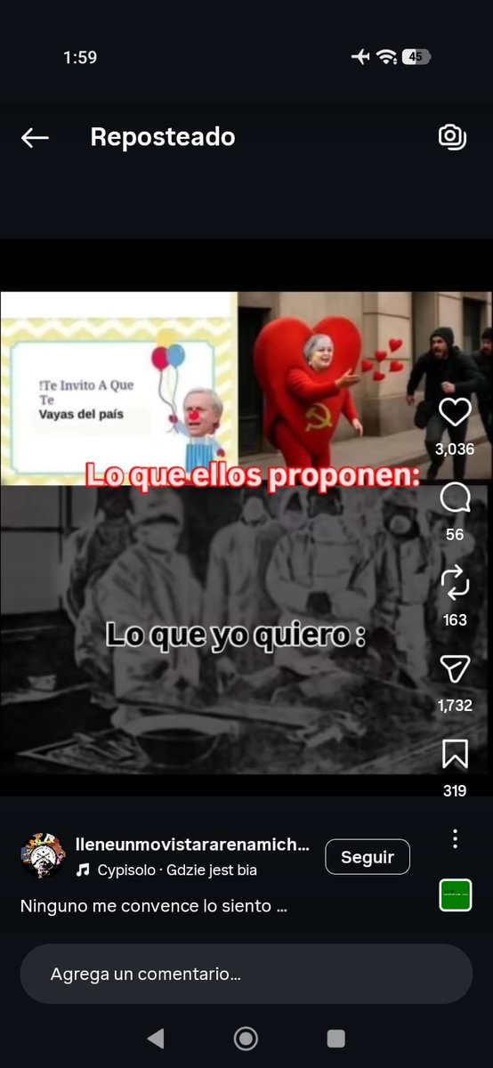 SwiftyNt's tweet photo. @brandon_franzz @joseantoniokast @Jou_Kaiser Compita xfavor no meta la politica, esto no se trata de politica, vaya a su mismo ig a ver pero en lugar de ver sus seguidos y seguidores vea sus reposteados. Literalmente contradicciones por todos los lados x su gusto politico, esta persona es un ASESINO ENFERMO MENTAL https://t.co/5VezFyTh0g