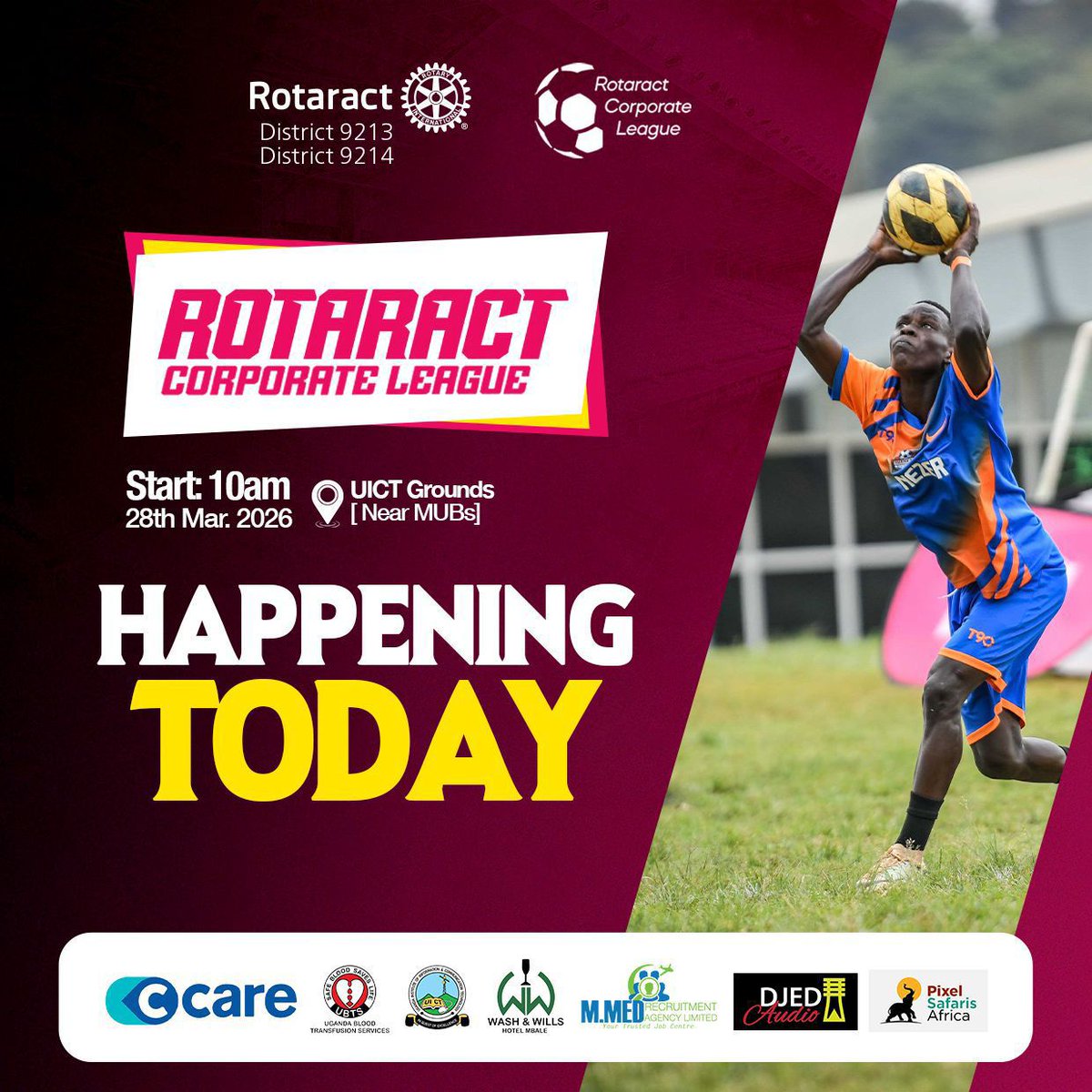 Rotaract Corporate League tweet media