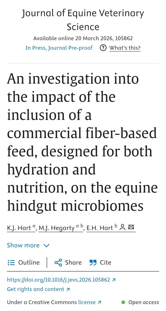 Equidgel's tweet photo. Finally, the scientific proof we have been waiting for for over a decade came through today! 😊💦🐴 https://t.co/CaFEqSyzrC