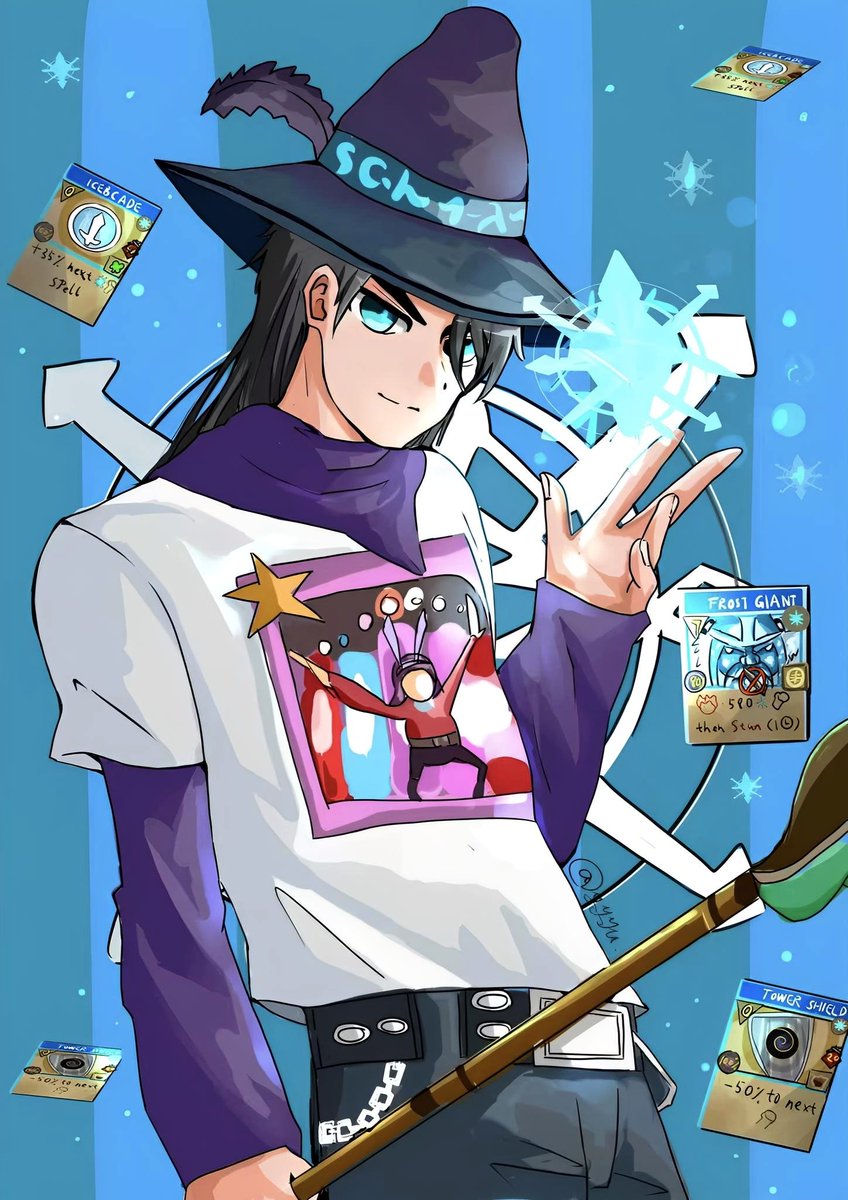 LLynn74807's tweet photo. done! You guys into frost cards in W101?
#wizard101 #wizard101art https://t.co/Poql548TzC