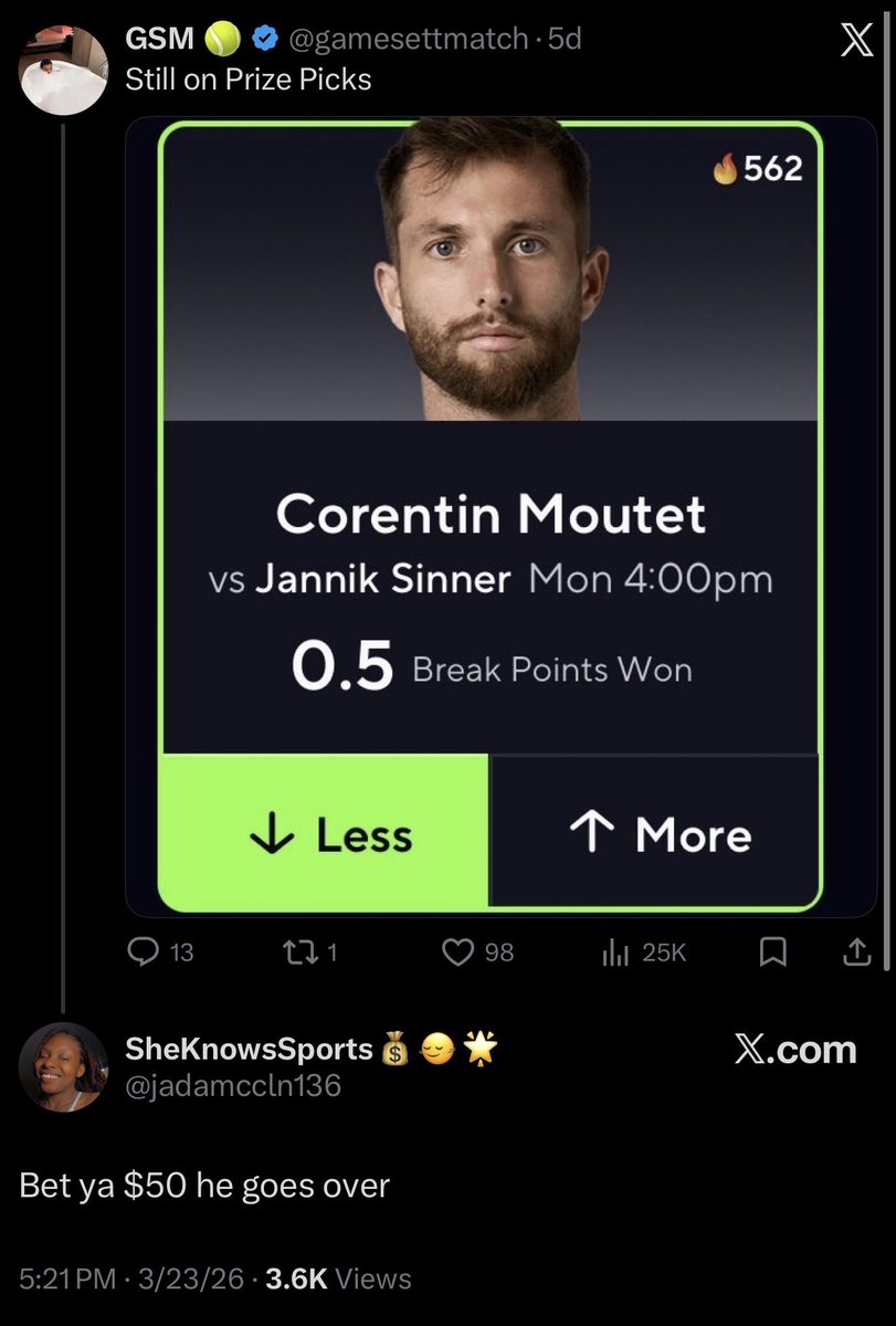 GSM 🎾 tweet media