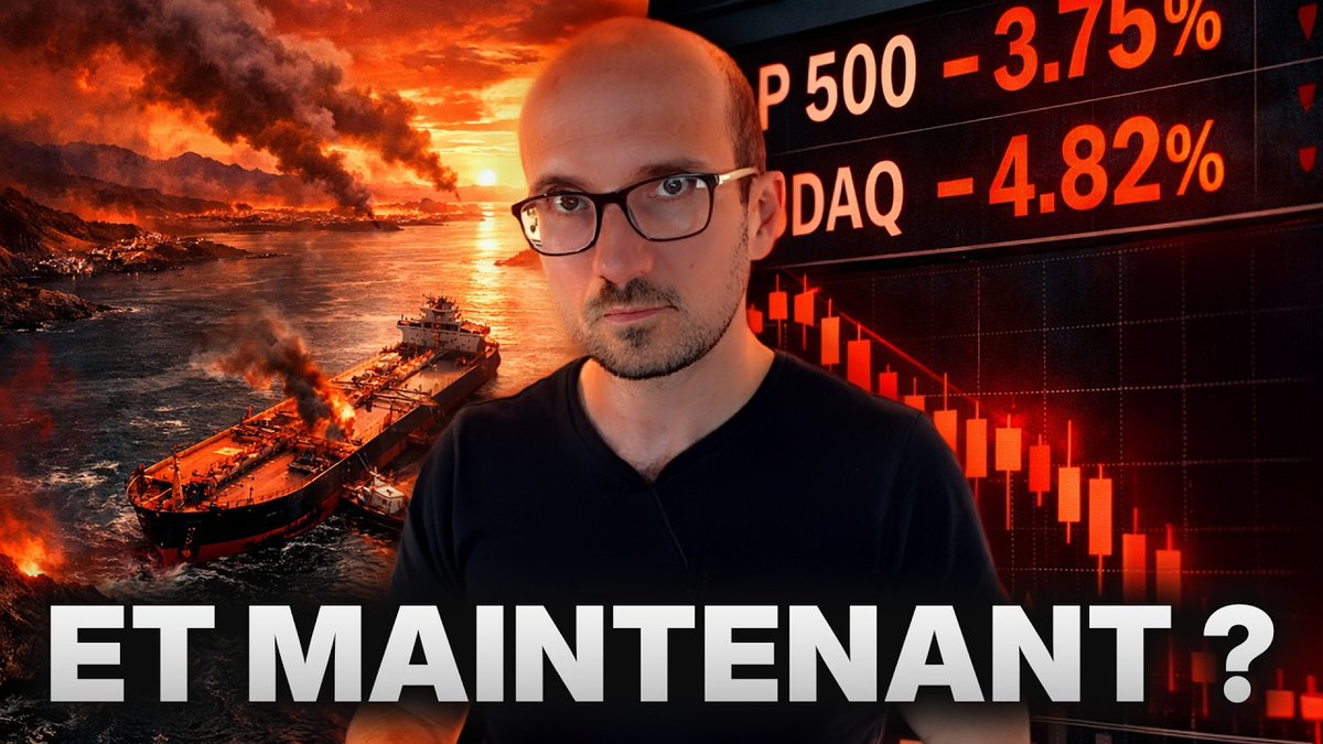 Bon, on ne va pas se mentir : c’était une semaine de boucherie.

Le genre de moment où tout arrive en même temps et où il est facile de perdre ses moyens. Entre le détroit d’Ormuz bloqué, le pétrole qui s’envole à plus de 100$ et les banques centrales qui se retrouvent