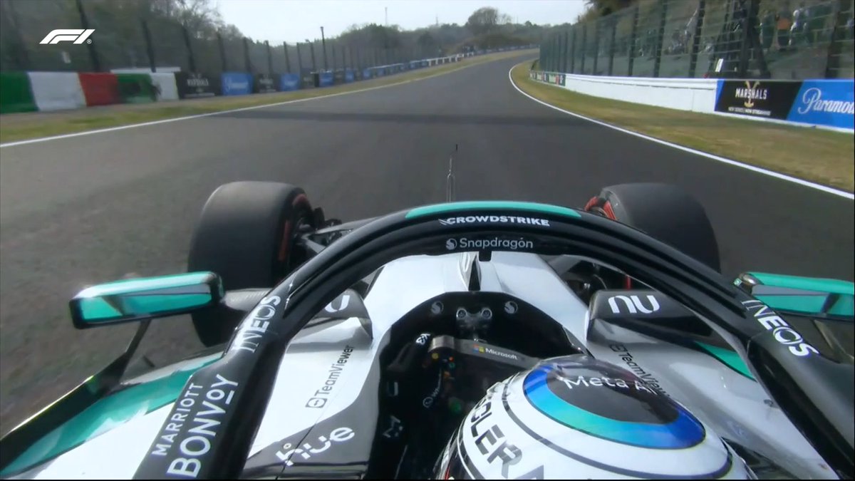 Seven minutes to go in Q1 

TOP 6 
Antonelli 📸
Leclerc
Piastri
Norris 
Hulkenberg
Hamilton

BOTTOM 6
Albon
Sainz
Perez
Stroll
Bottas 
Alonso

#F1 #JapaneseGP