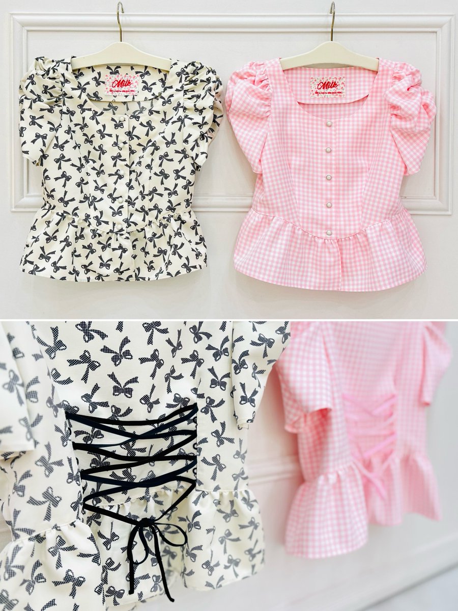 ◇ NEW ARRIVAL ◇ 【 MILK 】 ANGEL ブラウス ￥25,080- (tax in 