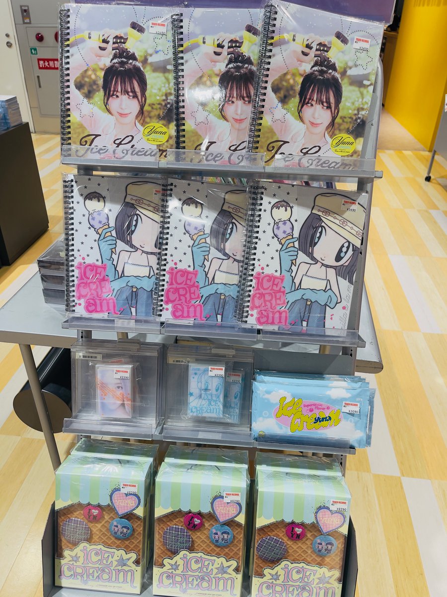 itzy ユナ　yuna solo icecream サノク　事前収録　トレカ YUNA (ユナ/ITZY) ソロデビューアルバム『Ice Cream』2026年3月発売