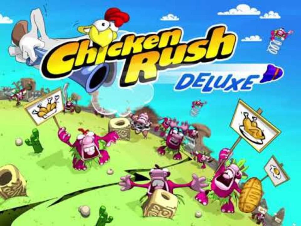 Does... anyone even remember playing a game like this?(Chicken Rush Deluxe - CW: contains offensive stereotypes)