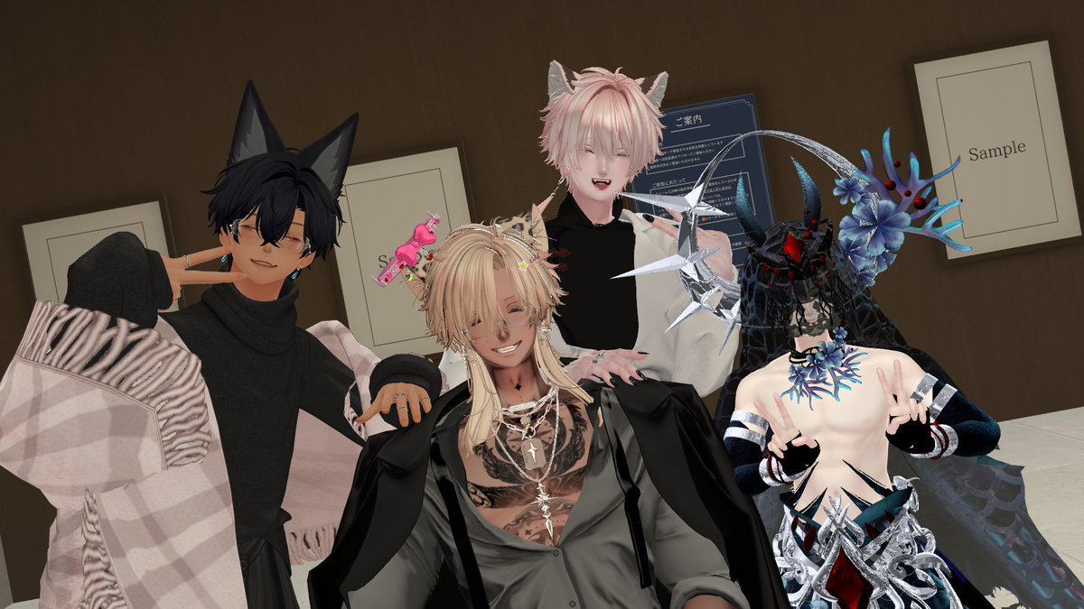 hasuki_613's tweet photo. スタッフとして参加しました!
良いイケメンがこんなにもいて眼福です…。2インスタンスあったがどっちもぱんぱんで落ちそうになった(;´・ω・)
てか、こんなにも男性アバター使っている方がいてびっくりΣ(・ω・ノ)ノ!
#MAU_Meetup https://t.co/oIA5INfhu0