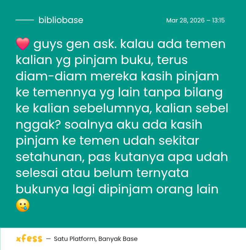 Biblio Base tweet media