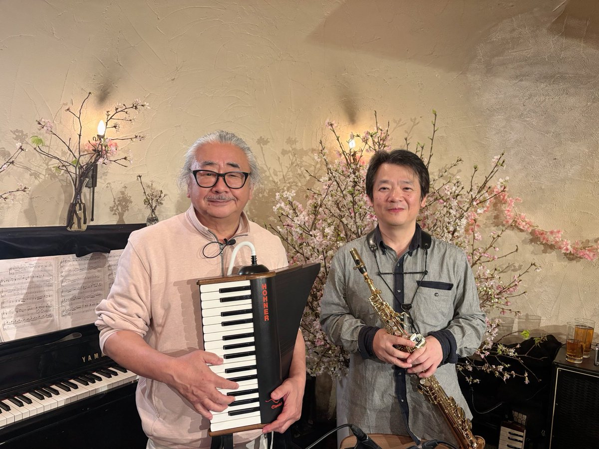 植松伸夫 (Nobuo Uematsu) -con TIKI- tweet media
