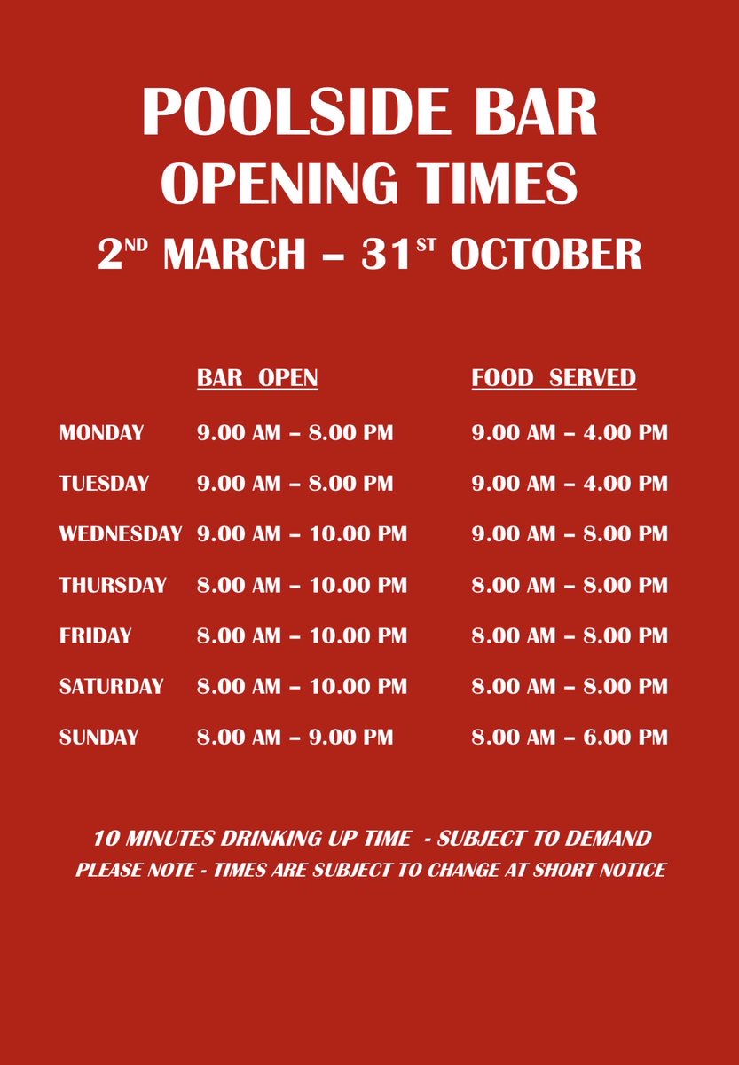 Upchurch Golf Poolside Bar tweet media