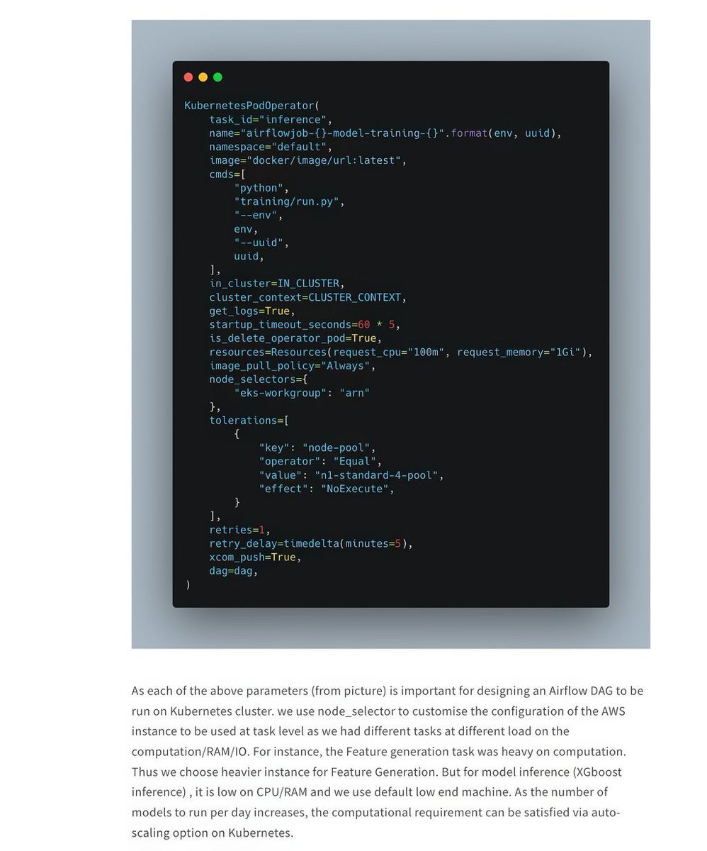 gp_pulipaka's tweet image. Build #MachineLearning Workflows with #ApacheAirFlow and #Kubernetes. #BigData #Analytics #DataScience #AI #IoT #IIoT #Python #RStats #TensorFlow #JavaScript #ReactJS #CloudComputing #Serverless #DataScientist #Linux #Programming #Coding #100DaysofCode 
geni.us/Workflow-Kuber…