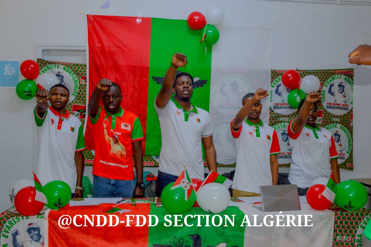 CNDD-FDD SECTION ALGERIE tweet media
