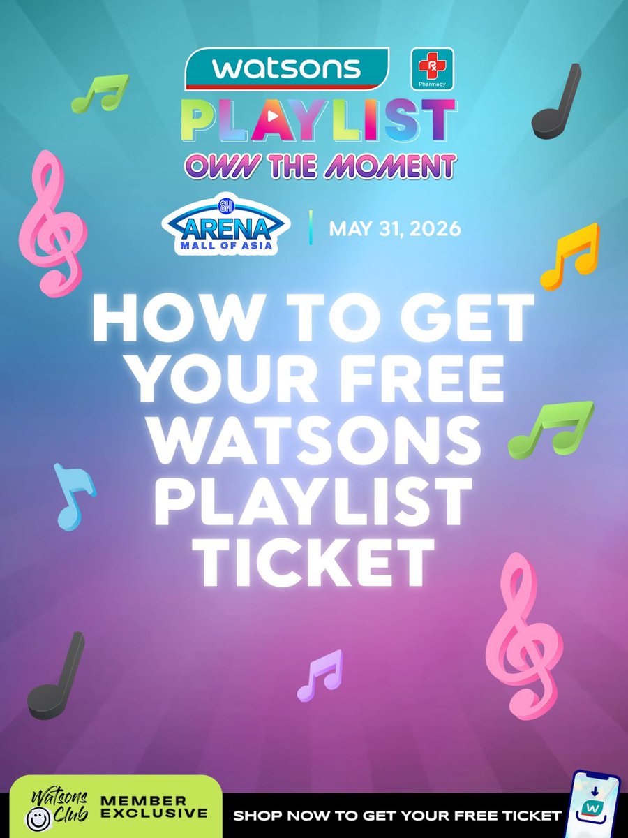 Watsons Philippines tweet media