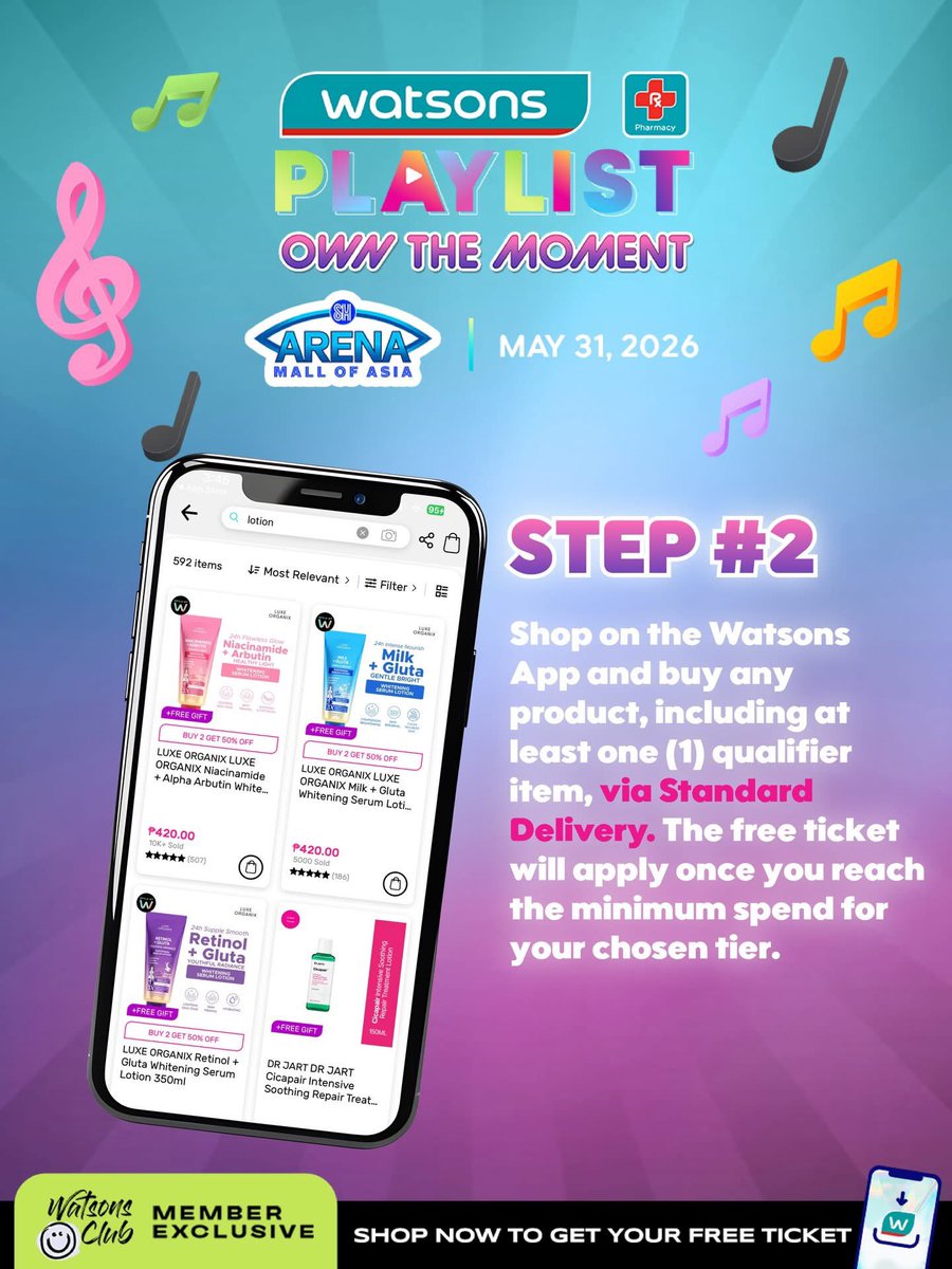 Watsons Philippines tweet media