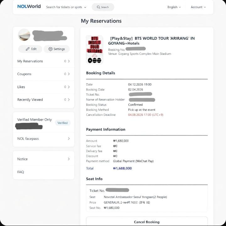 FRESH FLESH TICKET ASSISTANCE🇲🇾⛳️ tweet media