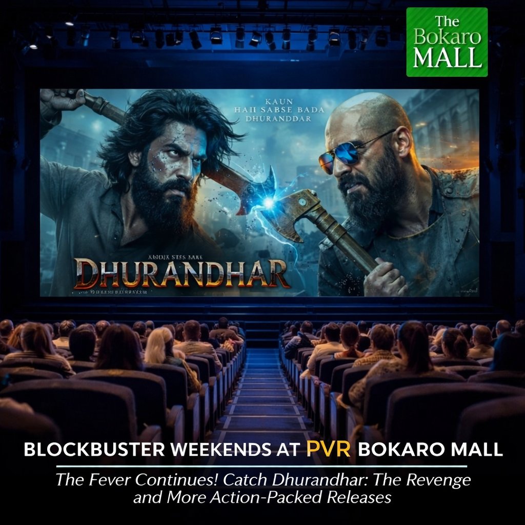 bokaromall's tweet image. 🌟 Weekend at Bokaro Mall 🌟

Make your weekends more exciting at Bokaro Mall! 🛍️
Shop from your favorite brands, enjoy delicious food, and spend memorable moments with friends and family.
#BokaroMall #WeekendAtBokaroMall #ShoppingTime #WeekendVibes #FamilyTime #ShopEatEnjoy