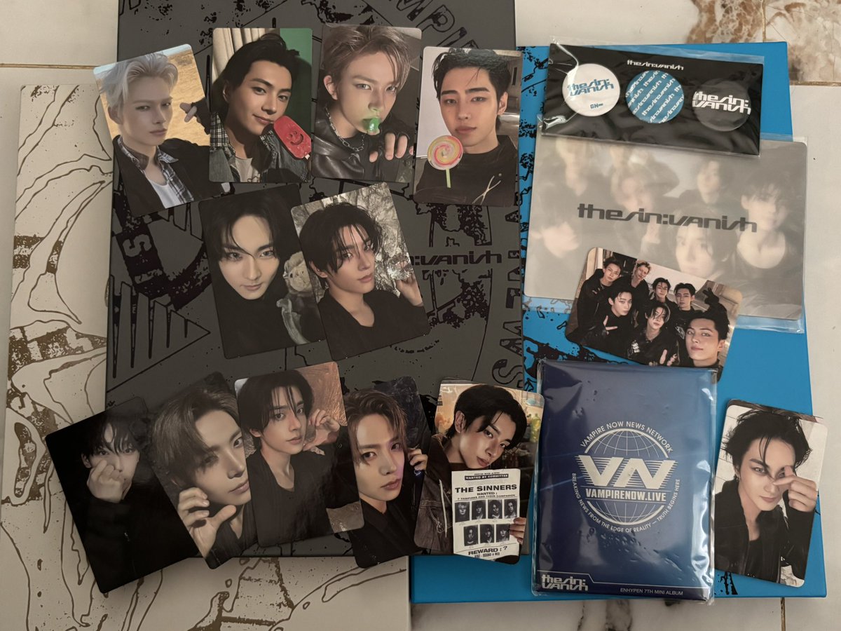 nrksonu's tweet photo. finally, the sin: vanish albums arrived 😮‍💨 grabe heejake uwing-uwi???? 😆😆😆 tysm @EHEHsells #EHEHproofs https://t.co/Yw1t4XnnyM
