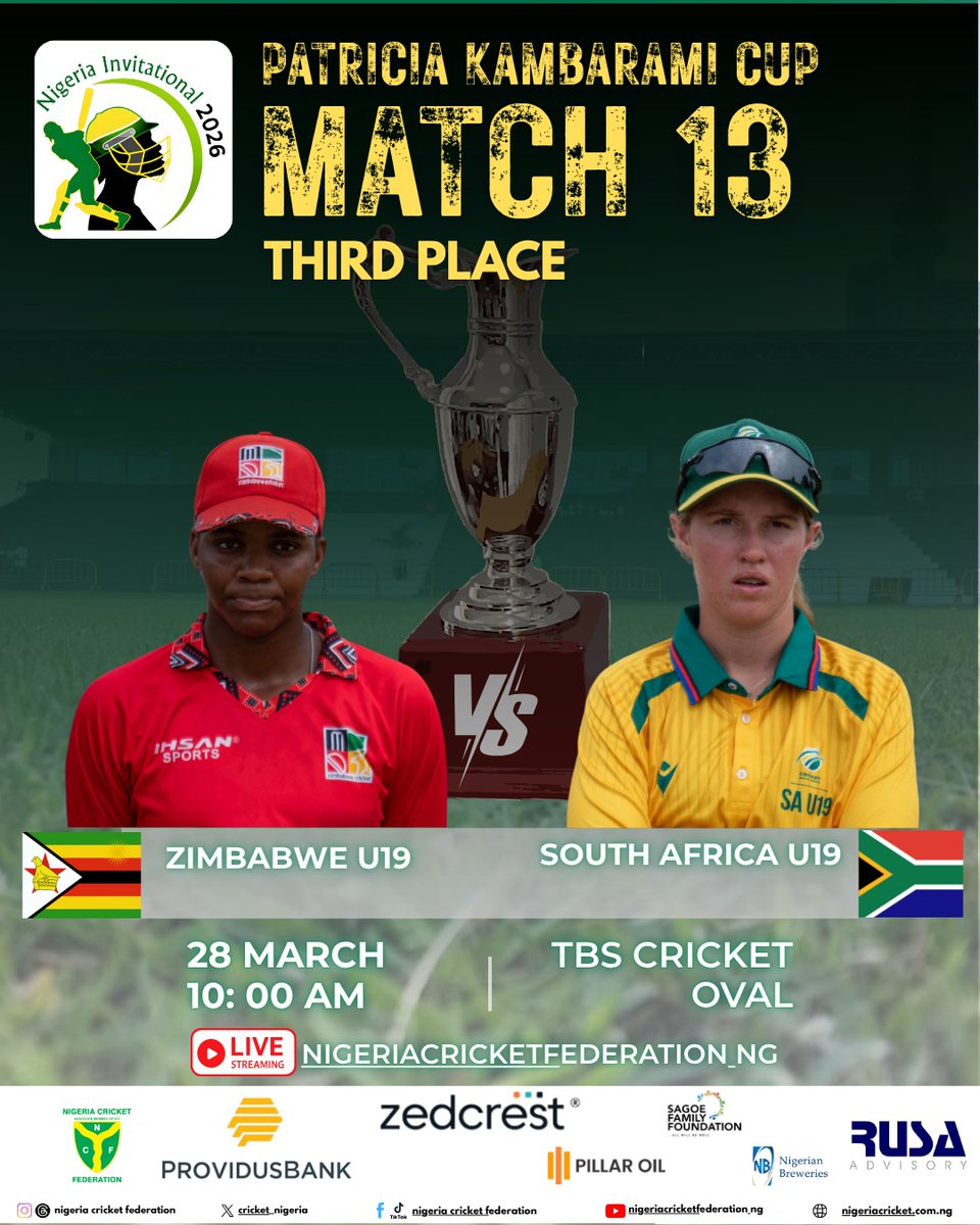 Nigeria Cricket Federation tweet media