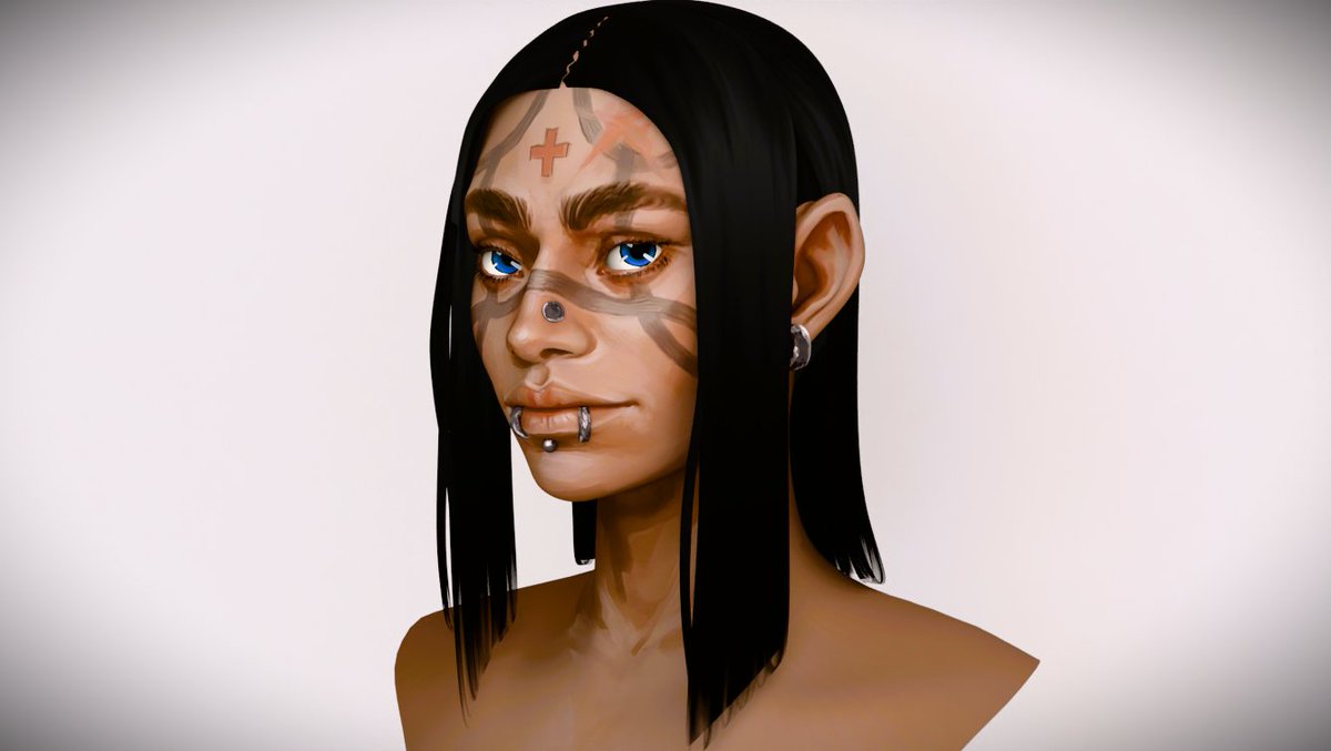 01DELV_ART's tweet photo. Hand Painted 3D Portrait
Here my take on the incredible Art of Pavel Hristov. Hope you like tit.
Concept: @pv_hristov 
#3D #3Dcharacter #character #Stylized https://t.co/baw23d1KuN