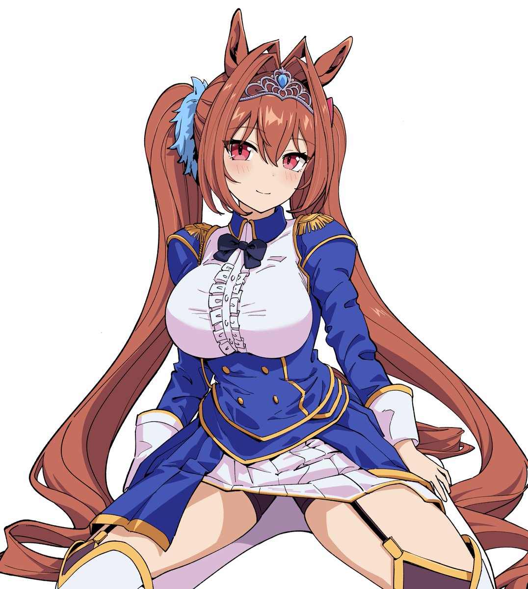 ダイワスカーレット(ウマ娘) 「」|マハトマダンディのイラスト