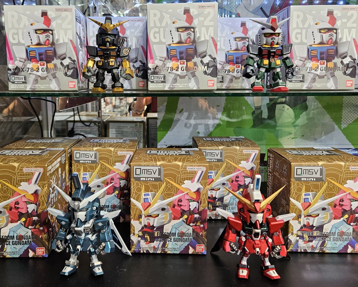 5階売場に新入荷✨ バンダイスピリッツ #QMSV mini ✓RX78-2 GUNDAM