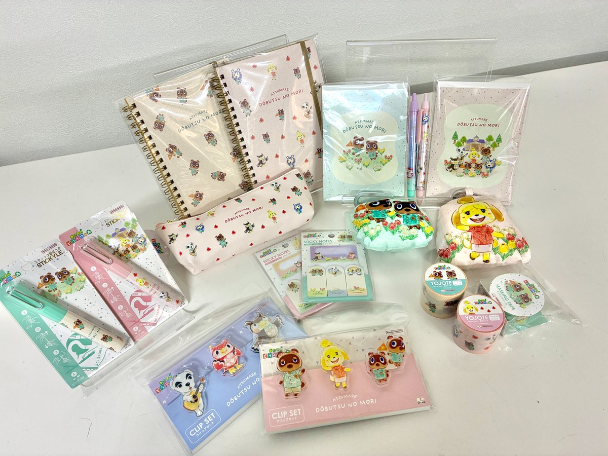 ✨PICK UP✨ 【あつまれ #どうぶつの森 】 グッズのご紹介💁‍♀️ 新
