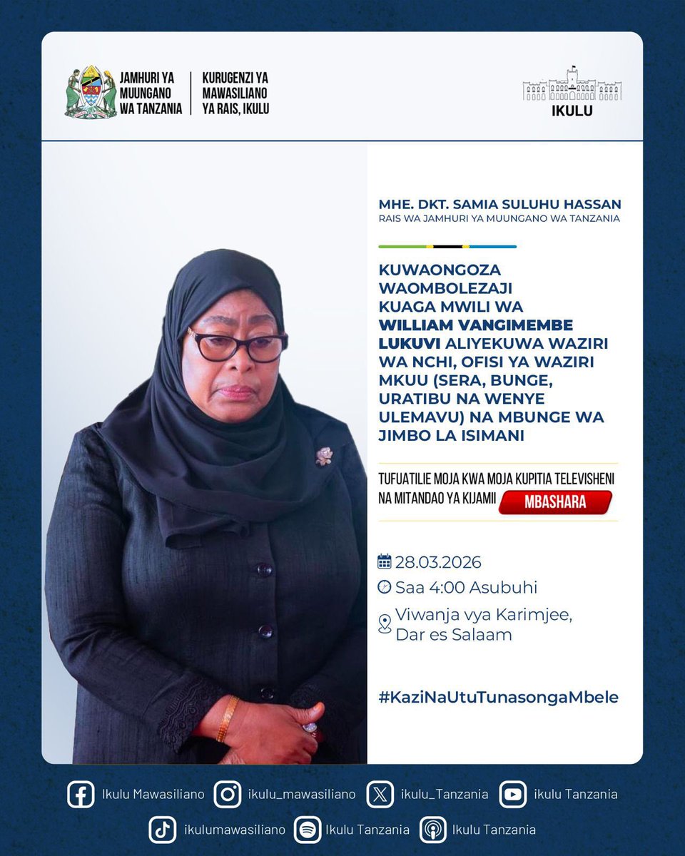 ikulu_Tanzania tweet media