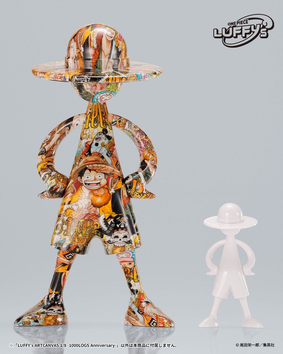 ONE PIECE LUFFY's ARTCANVAS 1/8 -1000LOGS Anniversary-