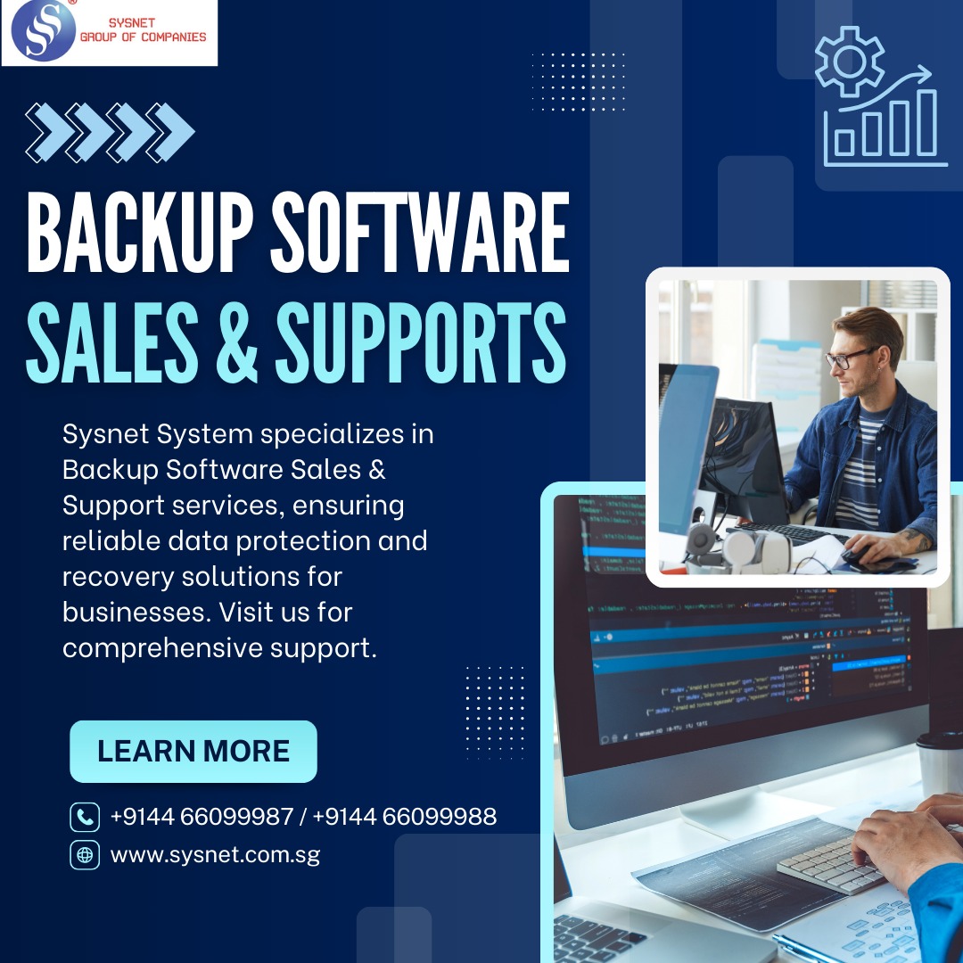 sysnetsystem_'s tweet photo. 🔒 Protect your business data with Sysnet System's Backup Software Sales &amp; Support! Visit us for reliable data recovery solutions. 

📞 +9144 66099987 / +9144 66099988
🔗 https://t.co/z9icKBK398

#BackupSoftware #DataProtection #TechSupport #DataRecovery #SysnetSystem https://t.co/T7bq0mbulD