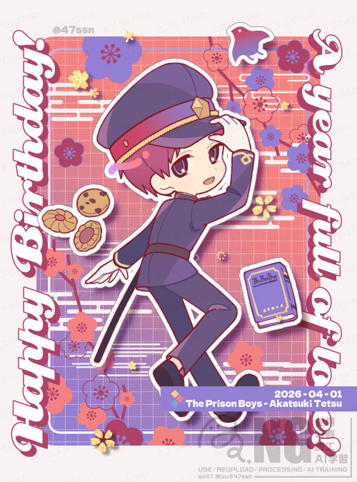 🍪おめでと📚
#暁哲生誕祭2026
#暁哲誕生祭2026