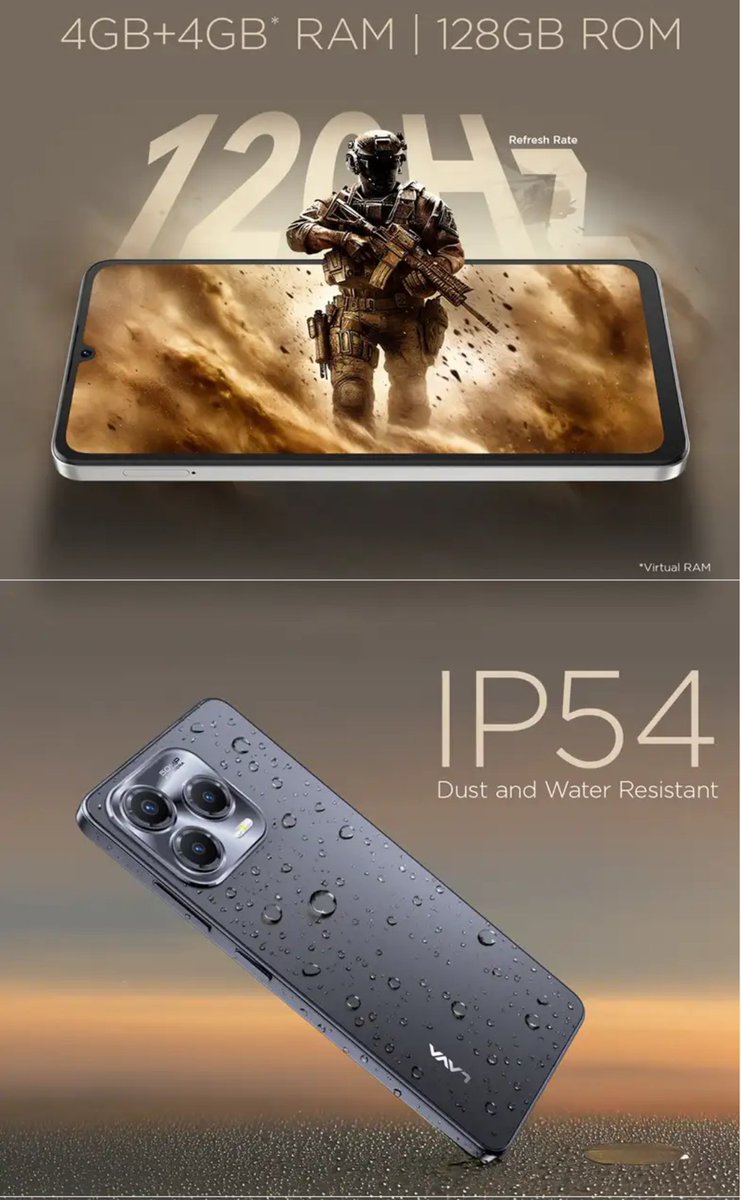 TusharG98540565's tweet image. Lava BOLD N2 Pro 4G is launching in India on 31st March, 2026.

⭕ 6.67" HD+ 120Hz LCD Display
⭕ Unisoc T7250 4G SOC
⭕ 50MP Main 📸 
⭕ 5000mAh 🔋
⭕ IP54
⭕ Android 15

#LavaMobile #LavaBoldN2Pro #BoldN2Pro #LavaBOLDN2Pro4G