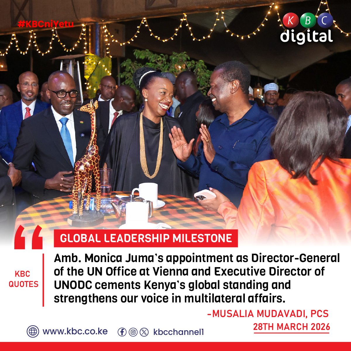 KBC Channel 1 News tweet media