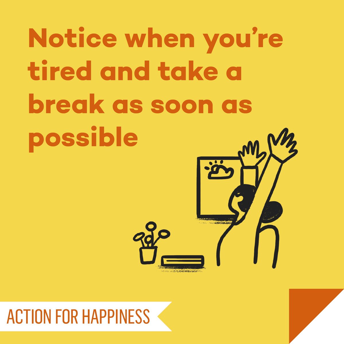 Action for Happiness tweet media