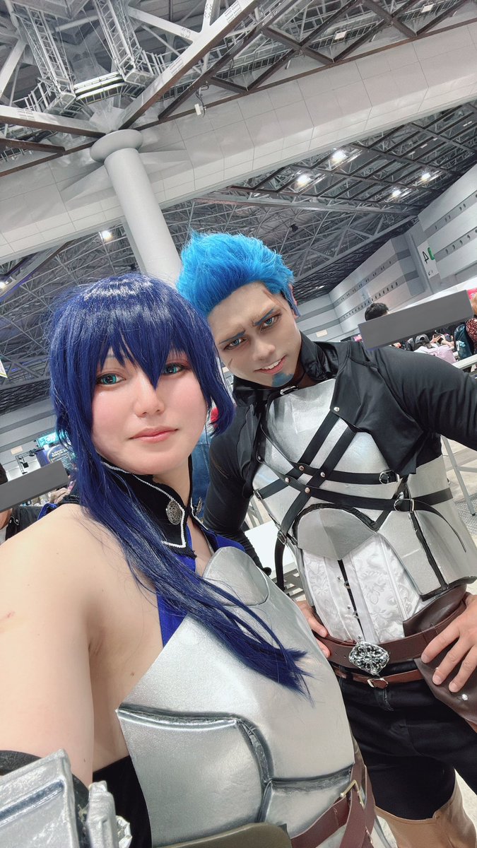 Hazukki_cos's tweet photo. 今年も無職転生でアニメジャパン来てるよ！！！
今年はニナで応援してる
パパもいるよ！！！！

#AJコスプレ https://t.co/hDJVRCzHzd