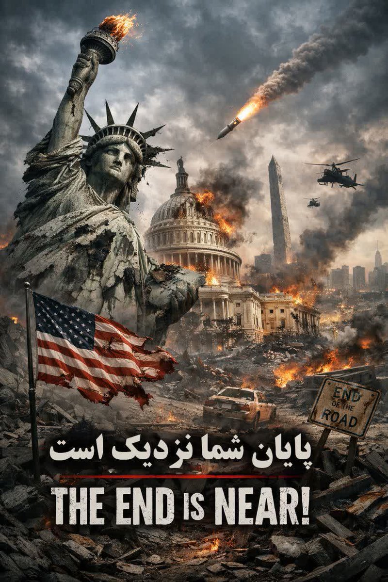 پایان شما نزدیک است
The end is near
#حضور_مقدس
#تا_پای_جان_برای_ایران